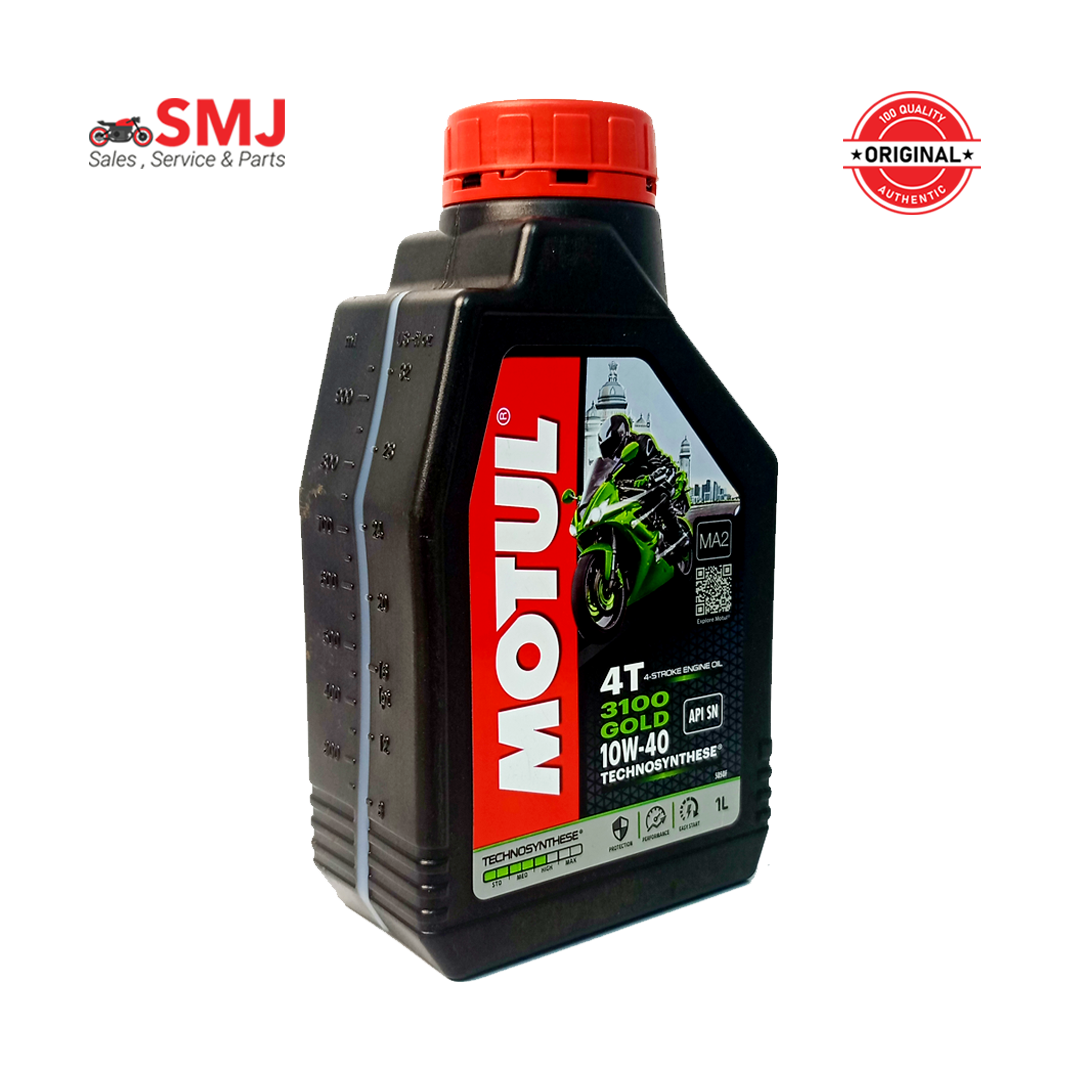 Motul 3100 Gold 10W40 Techno Synthetic - SMJ Bikes