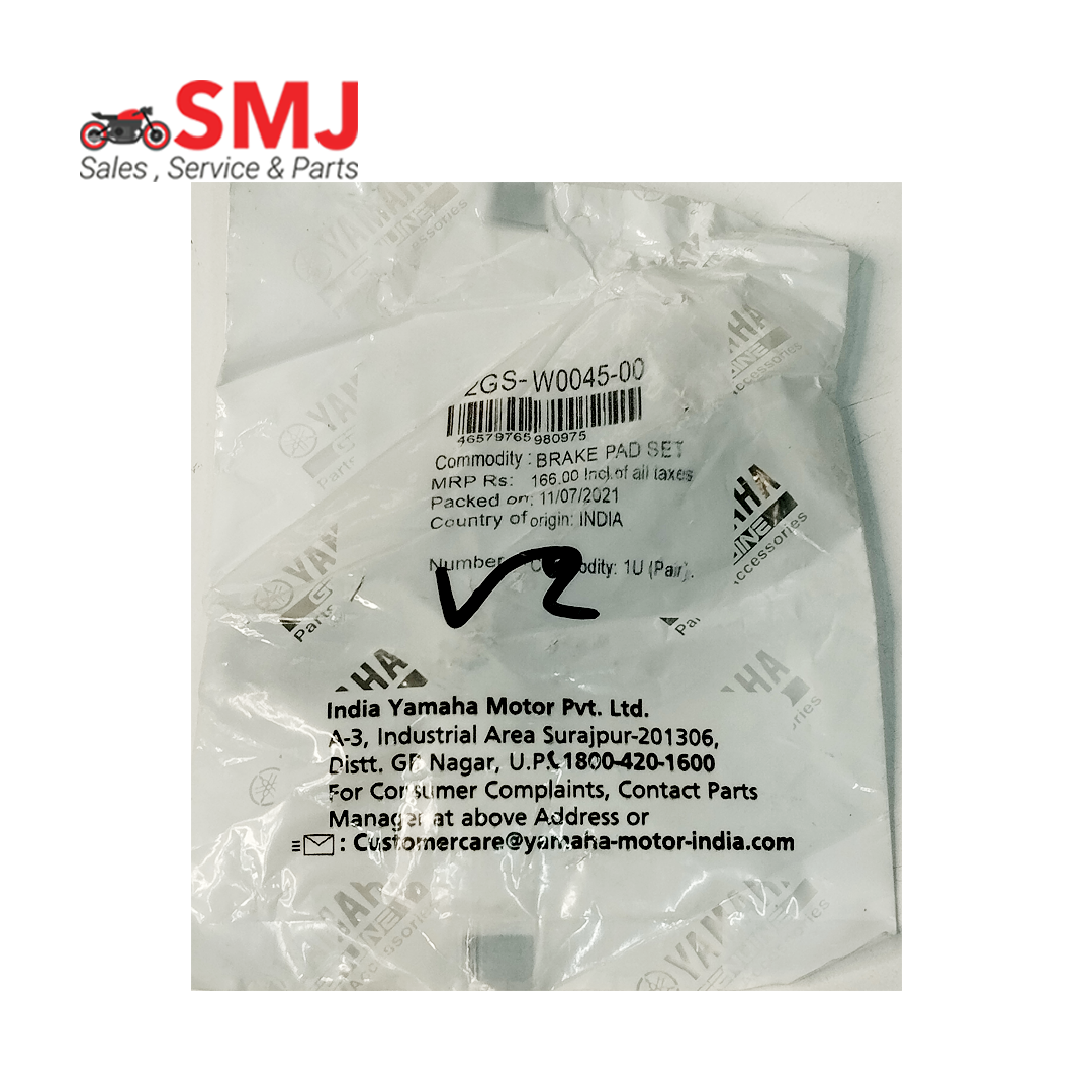 Brake Pad For Fzs V2 Front 02