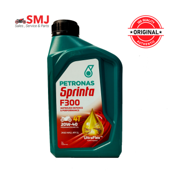 Petronas Sprinta F300 4T 20w40 Premium Engine Oil