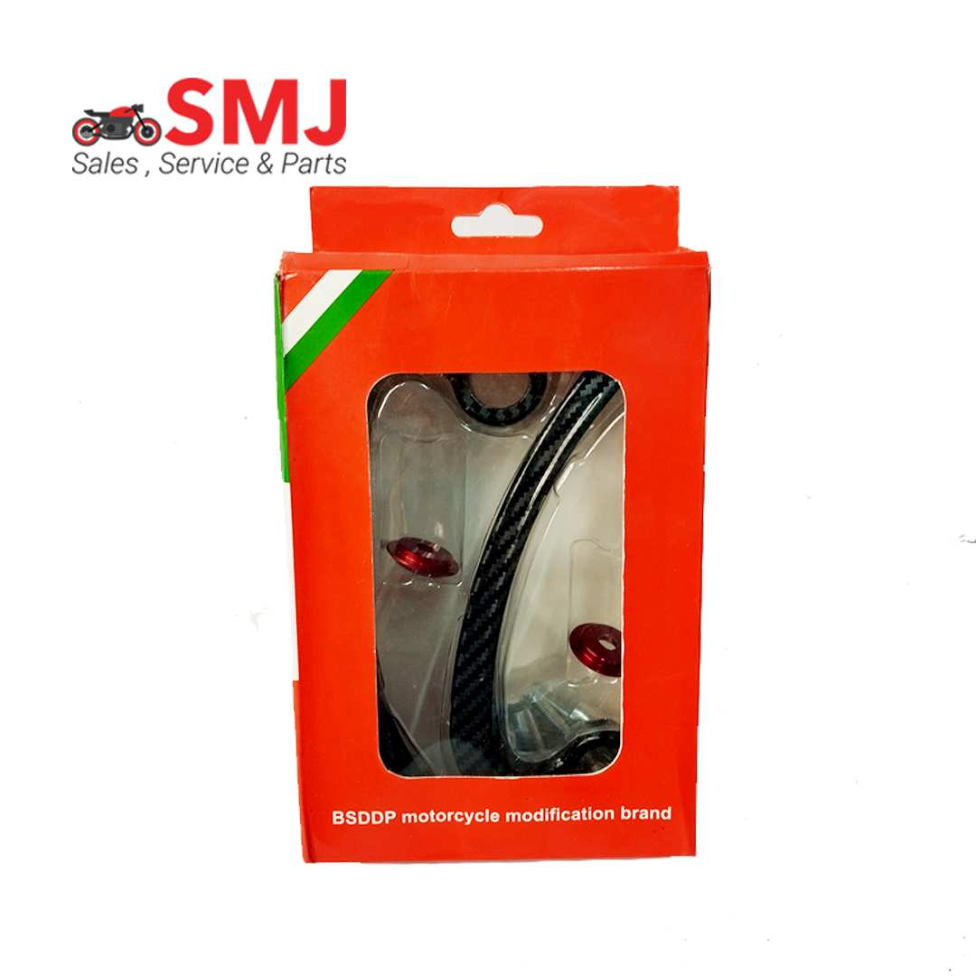 Universal Lever Protector Hand Guard For All Bike Black & Red Universal Lever Protector Hand Guard For All Bike Black & Red