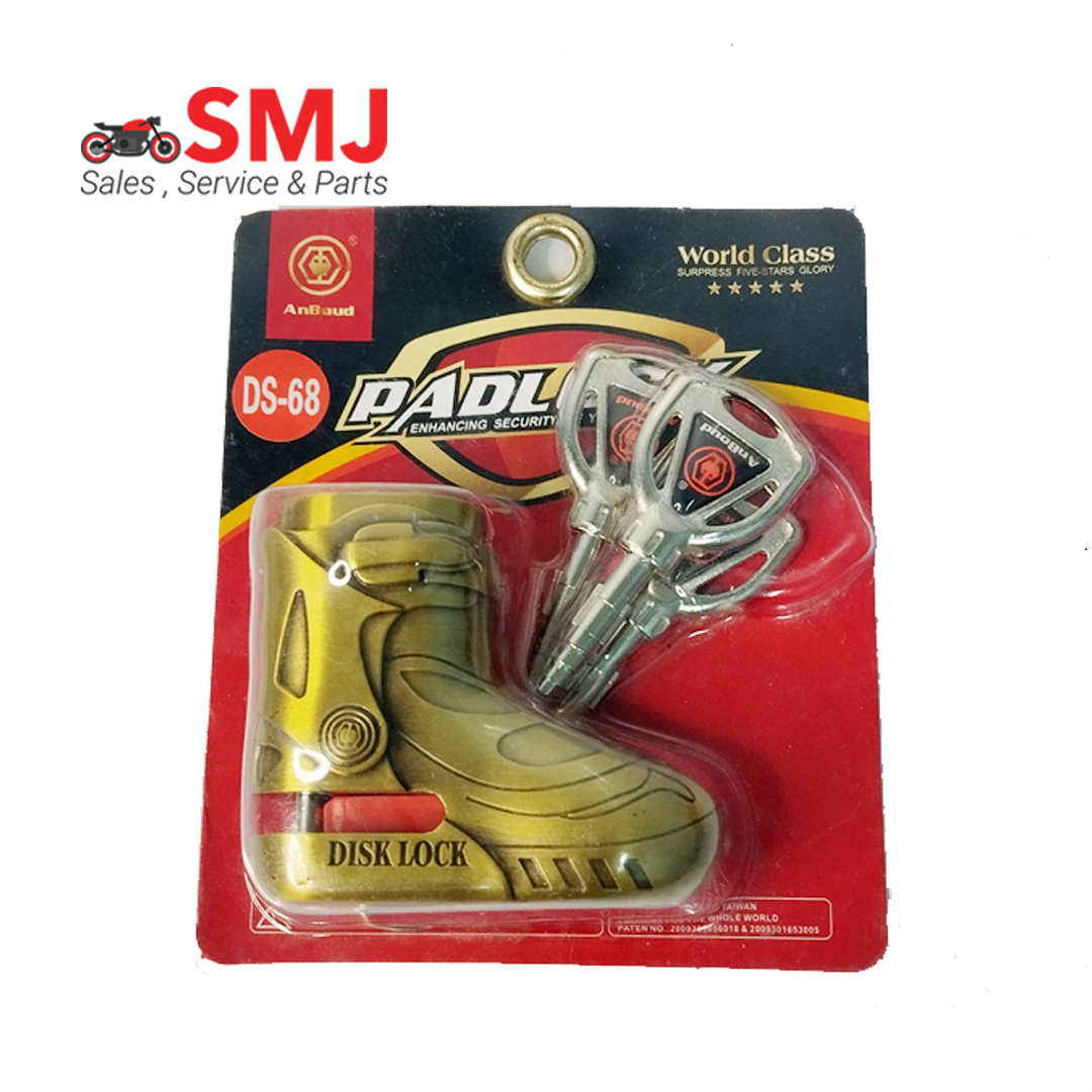 Key 02 New Style Disk Lock / Bike Safty Look