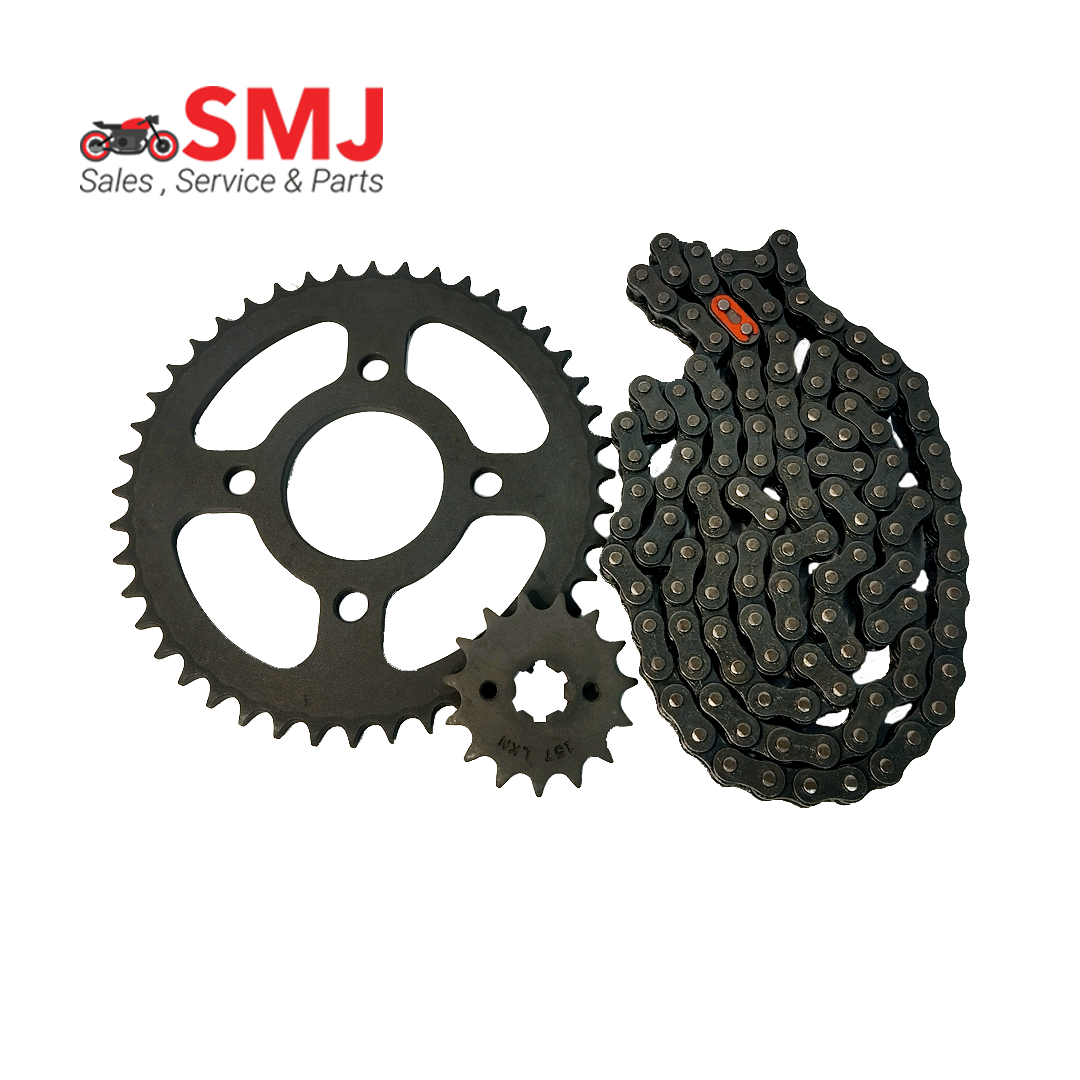 Chain Sprocket Set For Bajaj Pulsar SD 150cc Chain Sprocket Set For Bajaj Pulsar SD 150cc
