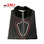 Windbreaker or Dust Coat For Bikers-Black