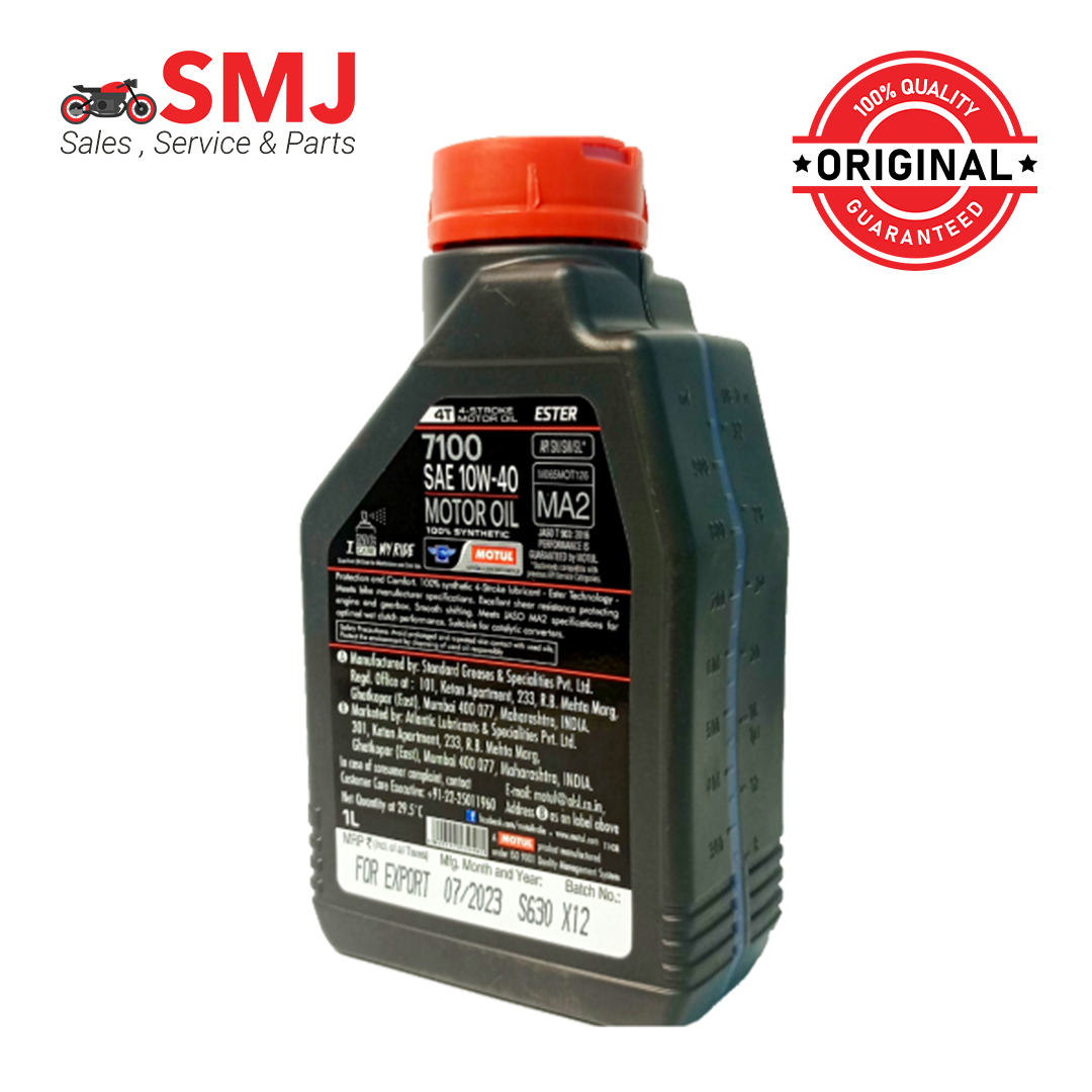Motul 7100 10W40 Full Synthetic Motorcycle Engine Oil – Made in France 2